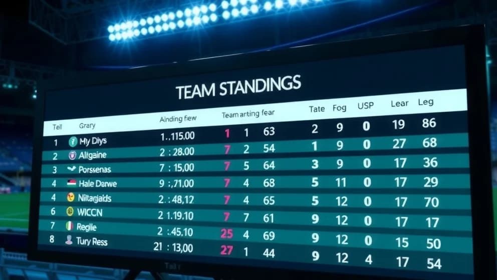 Hannover 96 poängställning och lag status