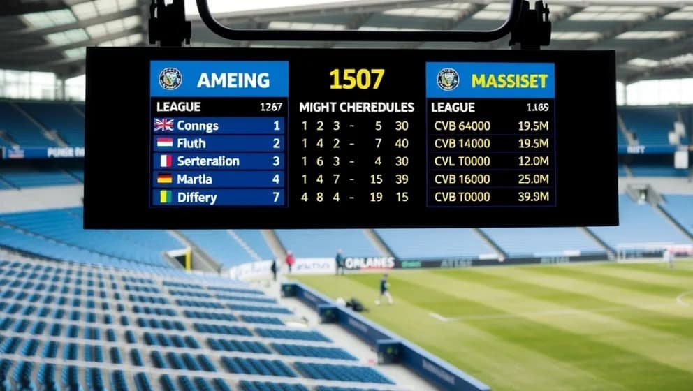 Poängställning i Schachtar Donetsk