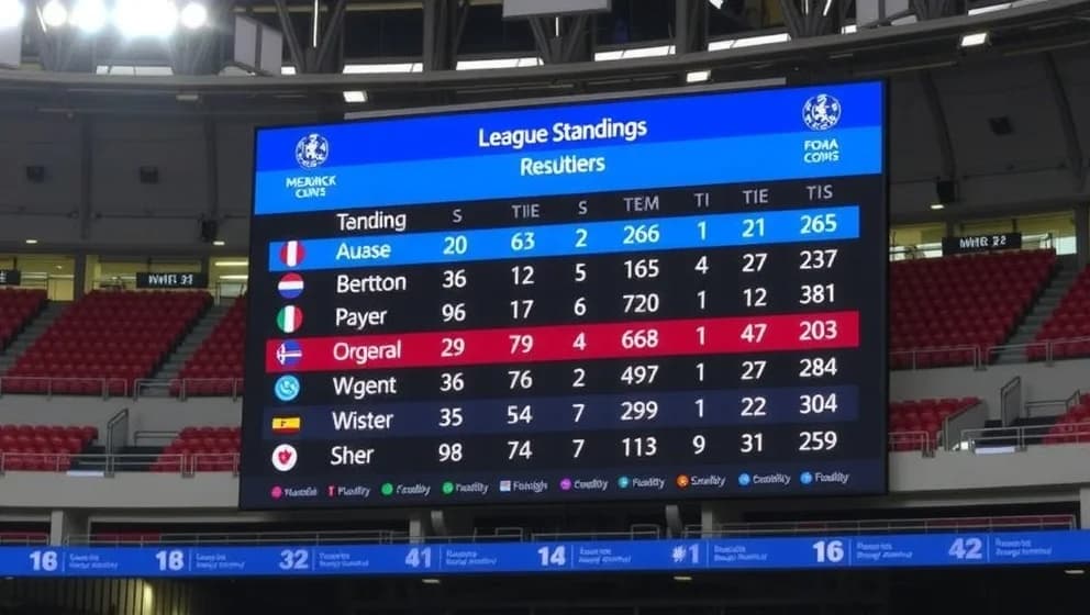 Poängställningen i Barcelona B just nu