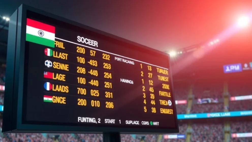 Tunisiens herrlandslag i fotboll poängställning